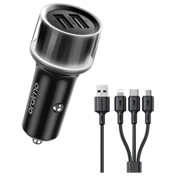 Oraimo OCC-1152D Highway Car Adapter - 15.5W