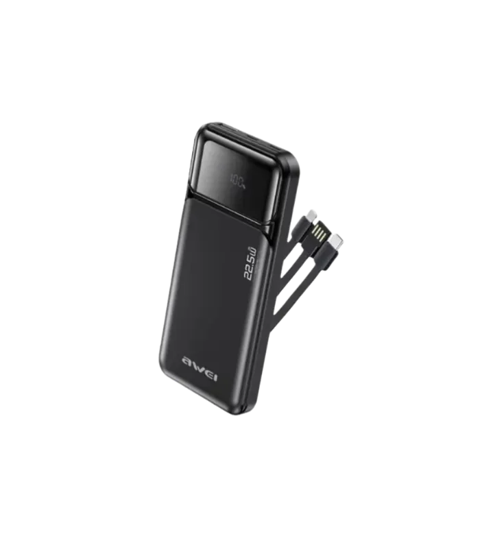 Awei PA‑91 10000mAh 22.5W Fast Charging Power Bank