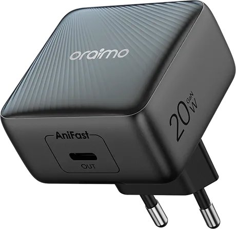Oraimo PowerCube 20 Chic 20W GaN Wall Charger Kit