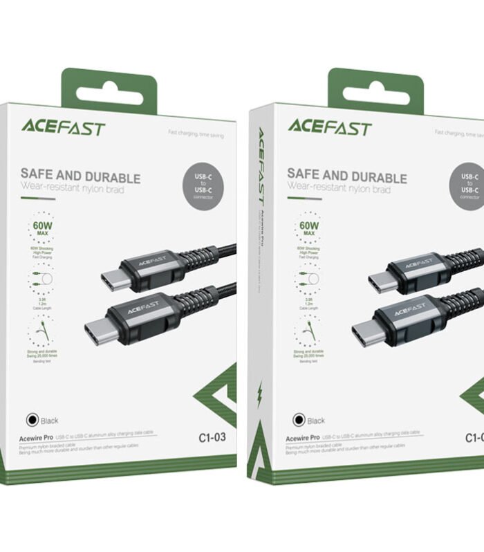 Acefast 60W USB C to C charging Cable C1-03