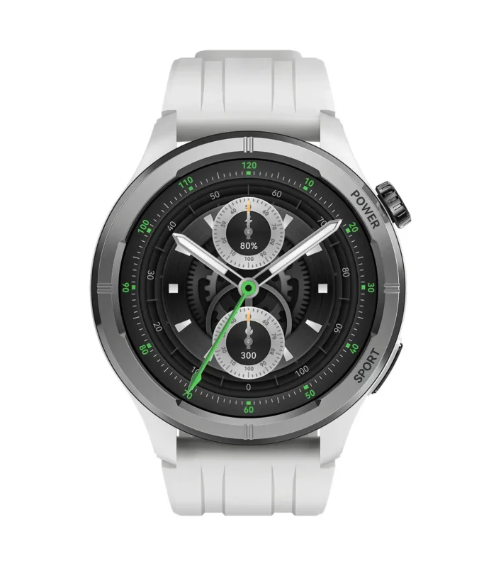 Haylou Solar Neo 1.53" Bluetooth Calling Smart Watch (Silicone+Woven) Strap - Taham Tech Bangladesh