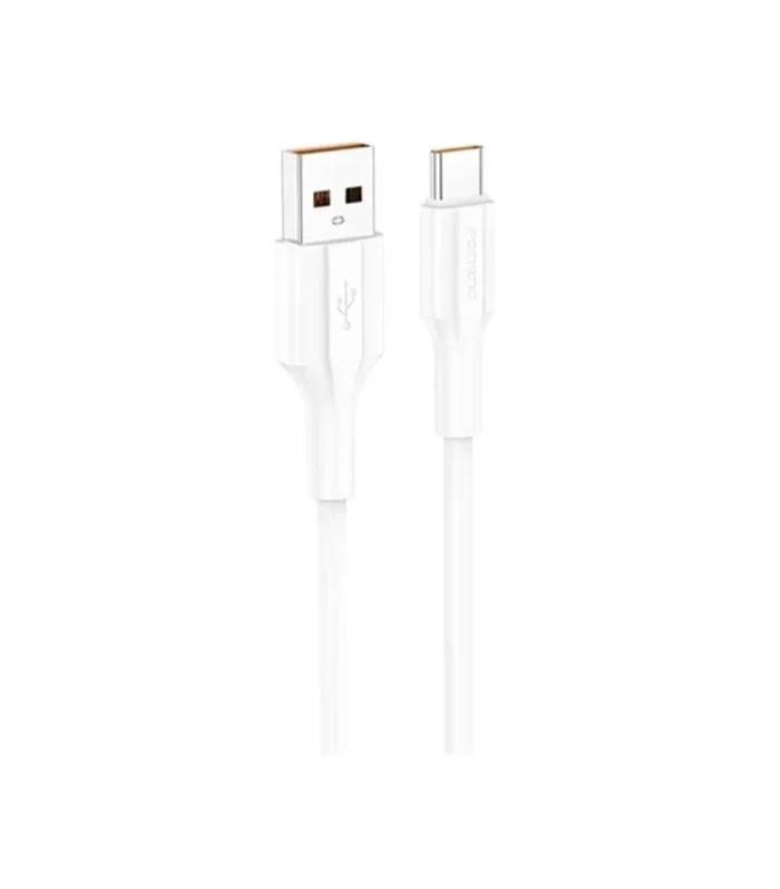 FONENG USB Cable Type- C 3A (XS01)- White
