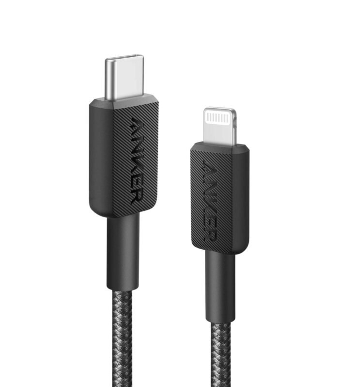 Anker 322 USB-C to Braided Lightning Cable 3ft